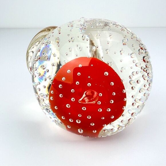 Clear Glass Elephant Paper Weight - Picture 4 of 8